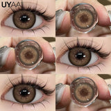 NEW Color Contact Beauty Blue Colorcon Natual Black Lens Big Eyes Cosmetic Red Lenses Colorcon Beauty Brown Soft Pupils