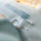 Nordic Style 100% Cotton Duvet Cover Set 1 Duvet Cover 2 Pillowcase Plaid Print Bedding Standard Size Bedroom Decoration