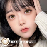 Popxstar 1 Pair Color Contact Lenses for Eyes Sailor Moon Heart Lenses Beauty Color lens Contact Blue Lens