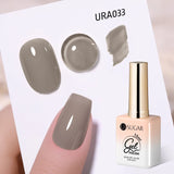 popxstar UR SUGAR 15ml Jelly Milky White Translucent Color Gel Polish Semi Permanent UV Gel Nail Art Soak Off Gel Varnish Latest Fashion