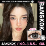 Popxstar  1 Pair Colored Contact Lenses Eye Color Lenses Natural Lenses Pupils Brown Blue Grey Fashion Lens Yearly Cosmetics Lens