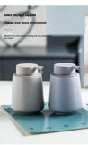 Popxstar Nordic Ceramic Foam Bottle Simple Lotion Bottle Hand Sanitizer Bath Gel Shampoo Foam Press Bottle Bathroom Accessories