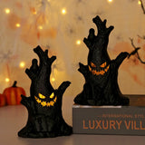 Popxstar Halloween Ghost Tree Led Glow Ghost Lights Horrific Atmosphere Home Decoration Party Supplies Gifts for Children and Adults New