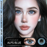 1Pair Blue Beauty Lenses Color Contacts Lenses for Eyes Brown Eye Contacts Yearly Gray Makeup Lenses For Daily Dating