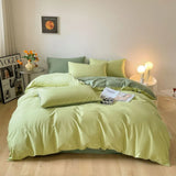 Popxstar  Luxury Bedding Set 100% Egyptian Cotton 400TC Duvet Cover Flat Fitted Sheet Single Double Queen King Quilt Cover with Pillowcase