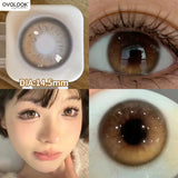 Popxstar 2pcs/Pair Contact Lenses Fast Shipping Big Black Lenses for Eyes Beauty Pupils Comestic Eye Color Lens 14.5mm/14.2mm