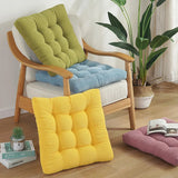 Popxstar  Corduroy futon cushions with thick bay window yoga cushions with cloth art balcony with round floor tatami cushions