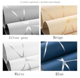 Popxstar  Curved Striped Film and Television Wall Decoration, 3D Stereoscopic TV Background Wall Wallpaper, Bedroom Living Room Wallpaper