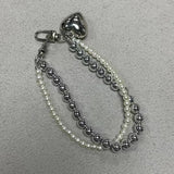 Popxstar Love Bead Phone Charm With Y2K Accessories Keychain Camera Bag Pendant Hanging with iPhone Keychain