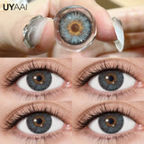 Popxstar  Color Contact Lenses Natural Contact Lens NEW Siri Series Makeup Colored Pupils Cosmetics Beauty Green Lenses Blue Pupils