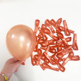 Popxstar  5/10/12/18inch Retro White Sand Balloon Pink Coffee Sage Green Ballon Birthday Party Decoration Baby Shower Globos Wedding Decor