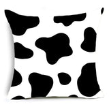 45x45cm Home Decor Animal Print Pillow Cover Leopard Tiger Zebra Cattle Cushion Cover for Living Room Sofa Decor Pillowcase