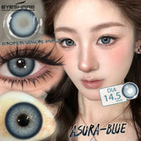1 Pair Color Contact Lenses for Eyes Black Pupils Brown Lenses High Quality Gray Eye Lenses Beauty Makeup Blue Lenses
