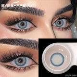 Popxstar 1 Pair Natural Colored Contact Lenses for Eyes Gray Eye Lens Fashion Blue Lenses Cosmetic Brown Eyes Contacts Yearly
