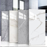 Popxstar 10-20pcs 30x60cm Self-Adhesive Marble PVC Floor Tiles Waterproof Peel Stick Wall Sticker Kitchen Bathroom Removable Home Decor ﻿