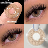 Big Eyes Black Lenses Natural Color Contact Lenses Blue Eye Lens Gray Beauty Pupil Yearly Green Colored Eyes Contacts