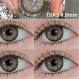 Popxstar Contacts Colored Lenses 2Pcs New Product Myopia Degree 0 to -8.00 Cosplay Series Soft Lens EyeBeauty Pupil