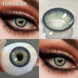 1 Pair Brown Lenses Colored Contact Beauty Colored Pupils Green Contact Lenses Natural Look Lenses Women Brown Pupils