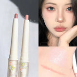 Popxstar Glitter Diamond Eyeliner Pencil Highlighter Glitter Eye Shadow Lying Silkworm Pen Makeup Beauty Female Cosmetic Korean Make Up