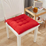 Popxstar Solid Chair Cushion Square Mat Cotton Upholstery Soft Padded Cushion Pad Office Home Or Car Garden Sun Lounge Seat Cushion