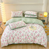 Popxstar  100% Cotton Duvet Cover Comforter cover Floral Style Bedding Quilt Cover housse de couette Bedclothes Bedspread 150x200 220x240