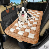 New Style Minimalist Checkered Sofa Cushion Comfortable Plush Thick Soft Sofa Cushion Pets Rear Seat Cushion for Vehicles