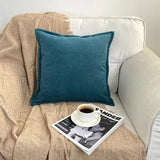 45x45cm High Quality Pillow Case Pillow Case Light Luxury Nordic Home Pillowcase Sofa Plush Cushion 21 Color Pillow Case