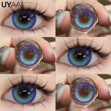 NEW Color Contact Beauty Blue Colorcon Natual Black Lens Big Eyes Cosmetic Red Lenses Colorcon Beauty Brown Soft Pupils