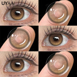 Popxstar 1 Pair Color Contact Lenses for Eyes Blue Pupils Brown Natural Lenses High Quality Green Color Eye Lens Cosmetic Colorcon