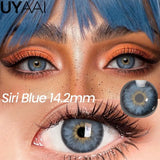 Popxstar  NEW Color Contact Lenses Siri Series Women Makeup Color Pupils Natural Contact Lens Cosmetics Beauty Green Lens Blue lens