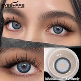 Colored Contact Lenses for Eyes Natural Gray Eye Lenses Brown Pupils Lens Blue Eye Lenses Yearly Soft Makeup Lenses