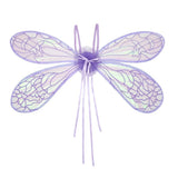 Gift Halloween Costume Fairy Wings Sparkling Women Girls Princess Angel Wing Dragonfly Elf Wings for Cosplay, Party, Dress Up