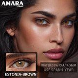 Popxstar  Brown Colored Contact Lenses Natural Look Green Eye Lenses Gray Contact Gray Lenses Fast Delivery Green Eye Lens