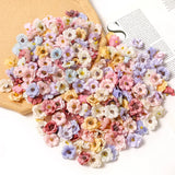Popxstar 50PCs Mini Artificial Rose Flowers Heads Silk Fake Flowers for Home Dceor Wedding Decoration Craft Wreath Gifts Accessories