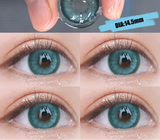 Popxstar 1 Pair Color Contact Lenses for Myopia Degrees 0~-8.0 Eyes Contacts Lens Beauty Natural Pupil Makeup Yearly