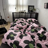 Popxstar  Bed Linen Duvet Cover Stripe Boys Girls Twin Queen Size Duvet Cover Pillowcase Bedding Adult Fashion Home Textile Nordic Sling