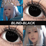 Popxstar  Cosplay VAMPIRE Contact Lenses for Halloween Eyes Lens Strange Colored Contacts Lens Blind Black Mesh White Cosplay Len
