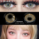 1 Pair Color Contact Lenses for Eyes Natural Brown Lenses Beauty Fashion Monet lense Blue Lenses Green Eye Contact