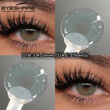 Popxstar Natural Brown Lenses Eyes Colored Cosmetic Contact Lens Blue Gray Eye Lens Green Eyes Contacts Yearly  Beauty Pupils