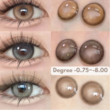 Popxstar 1 Pair Korean Lenses Colored Contact Lenses for Eyes Big Eye Lenses Brown Lenses Blue Eye Lenses Fog Pearl Lens