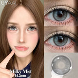 Contact Lenses Beauty Eyes Color Lenses Makeup Natural Black Lens Cosmetics Gray Eye Lenses Makeup Green Beauty Colorcon