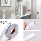 Popxstar 10Meter Household Wall Sealing Strip tape Waterproof And Antifouling Edge Banding Soft Line Self-Adhesive Wall Corner Line Waist