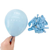 Popxstar  10/20/30pcs Retro Green Balloons Coffee Khaki Coco Skin Avocado Green Latex Globos for Birthday Decorations Christmas Party Deco