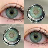 Popxstar  2pcs Colored Contact Lenses Brown Eyes Lenses Gray Lenses Blue Pupils Natural Eye Lens Colored Contacts Eye Cosmetics