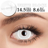 Popxstar  1 Pair Contact Lenses for Eyes Cosplay Lenses Anime Lenses Anime Accessories Halloween Lenses Black Lenses Pink Lens