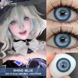New Halloween Colored Contact Lenses Cosplay Pink EyesLense Anime Blue Purple Eyes Contact Green Eye Lens Fast Delivery