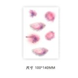 Halloween Wound Bruising Temporary Tattoos for Women Man Arm Cosplay Waterproof Tattoo Stickers Art Lasting Punk Fake Tattoo