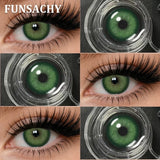 1 Pair Contact Lenses Big Brown Lenses for Eyes Beauty Pupils Comestic Eye Color Len Korean Pupils Makeup Accessoriess