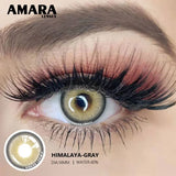 Popxstar  1 Pair GRAY Lenses Anime Accessories Color Contact Lenses for Eyes Comic Tears Eye Fashion Lenses