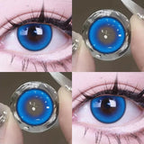 Cosplay  Color Contact Lenses Anime Pupil 6months 1pair Halloween Cute 14.2mm Softlens